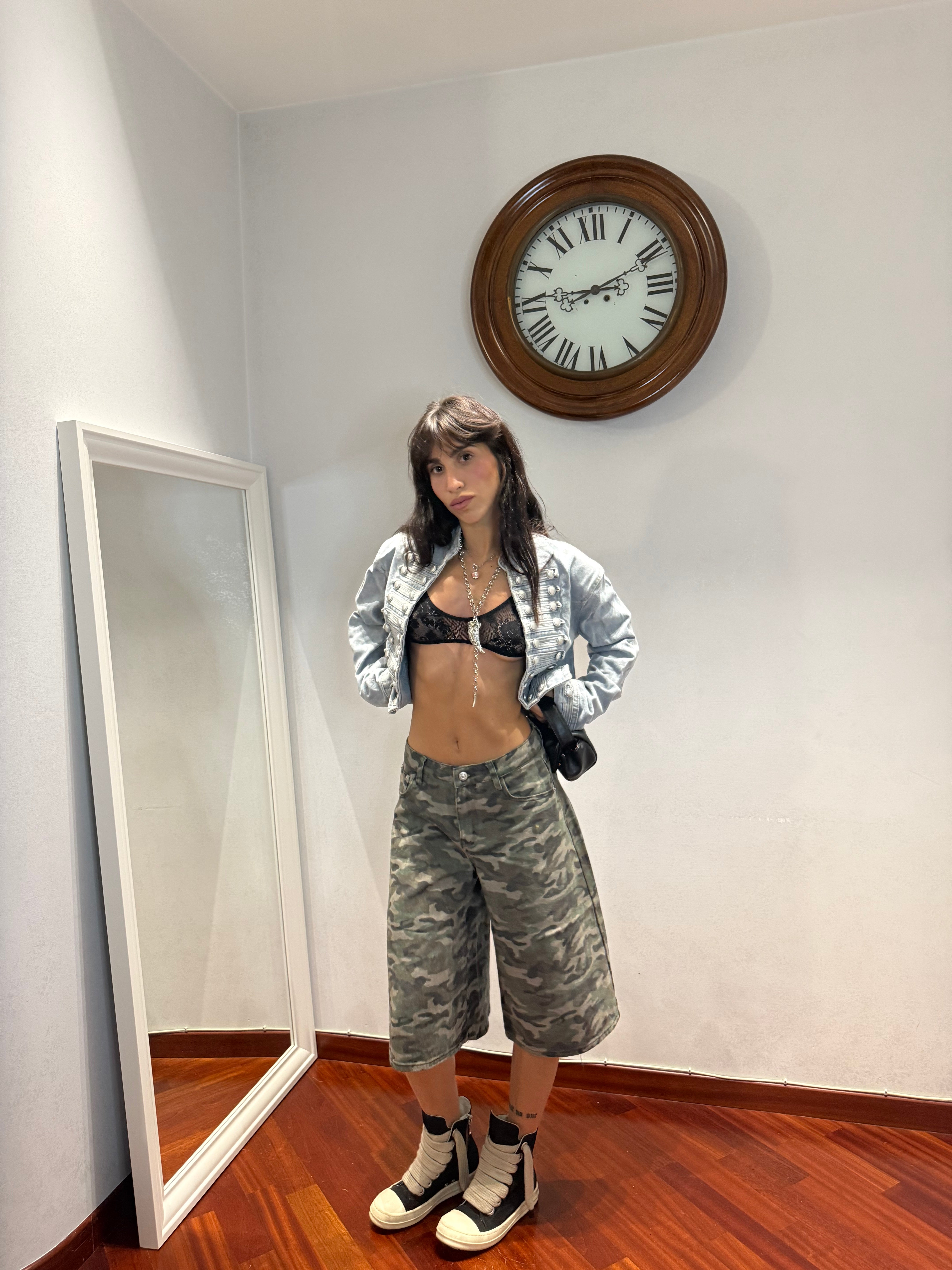 Bermuda Camuflage Silver bottom