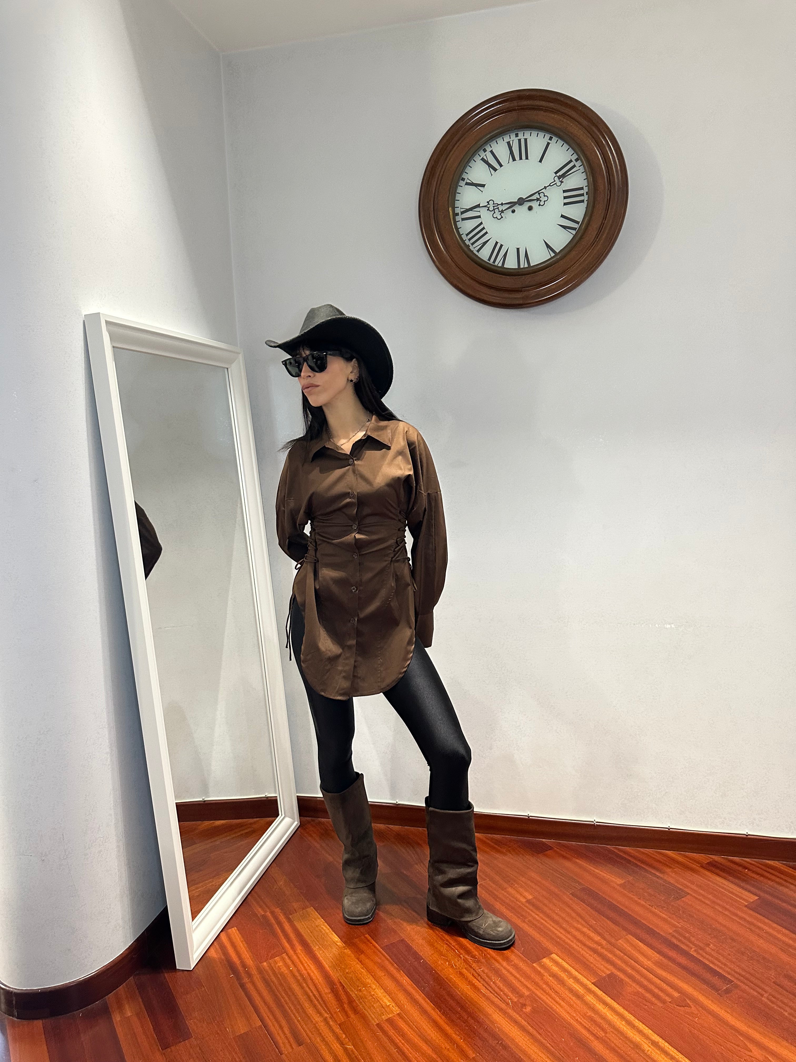 Camicia Intreccio Choco