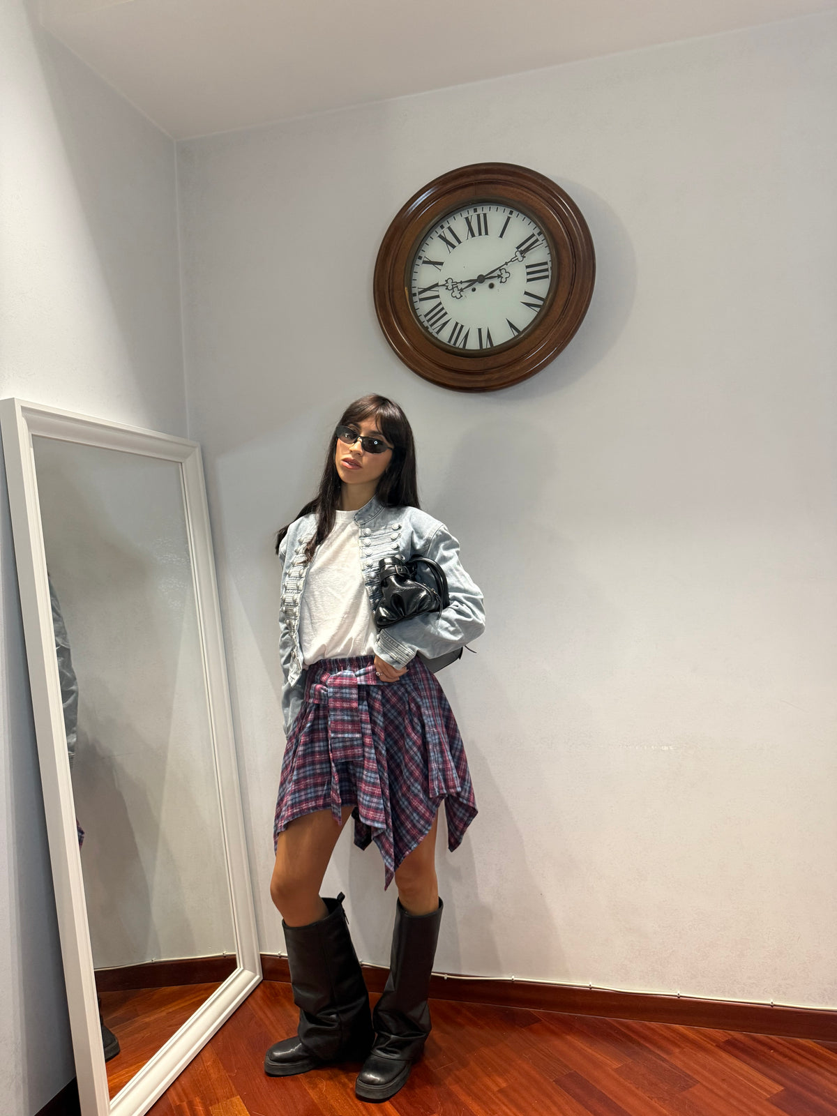Gonna Camicia BigTartan (Vari Colori)