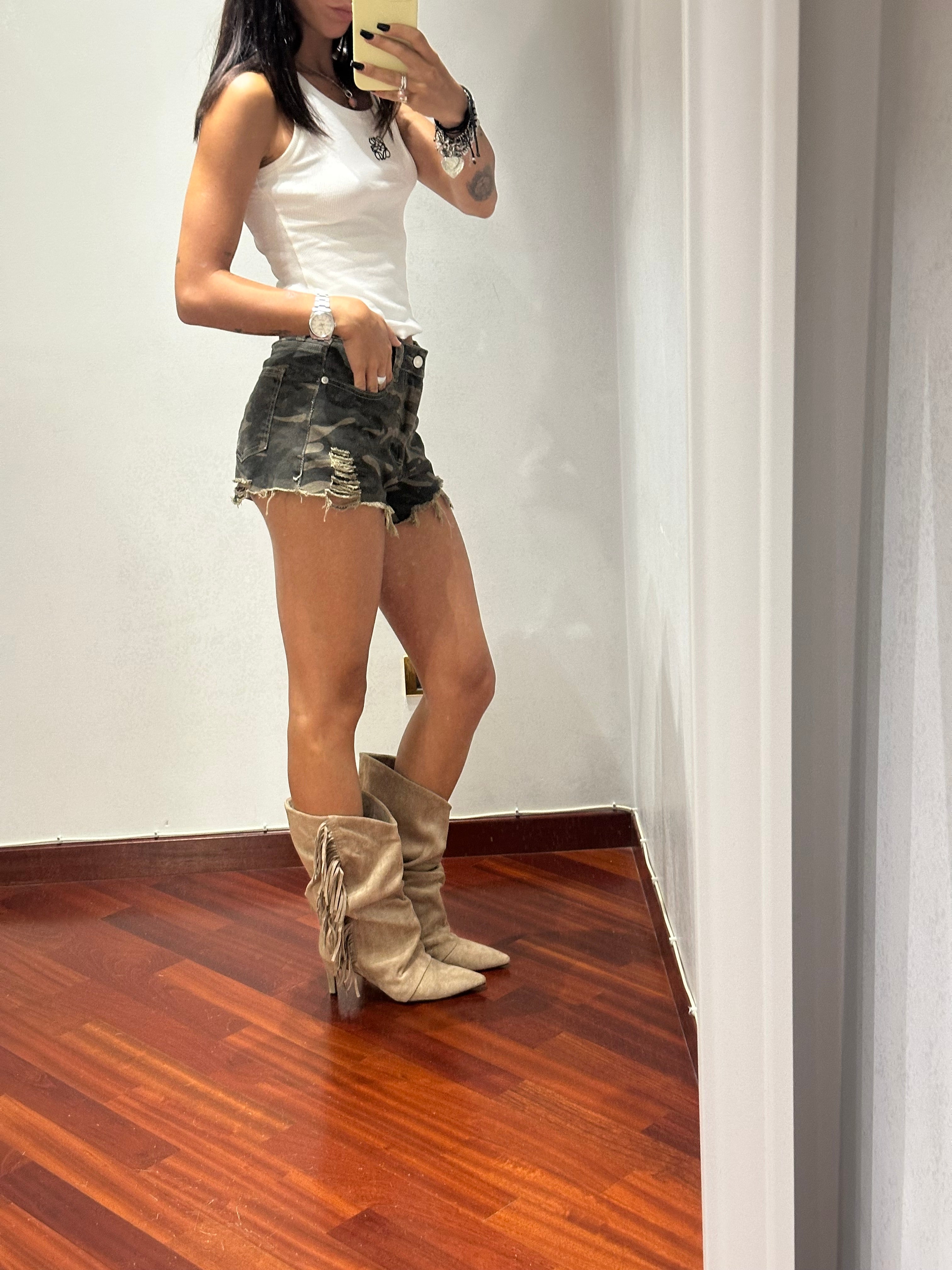 Fringed Boots