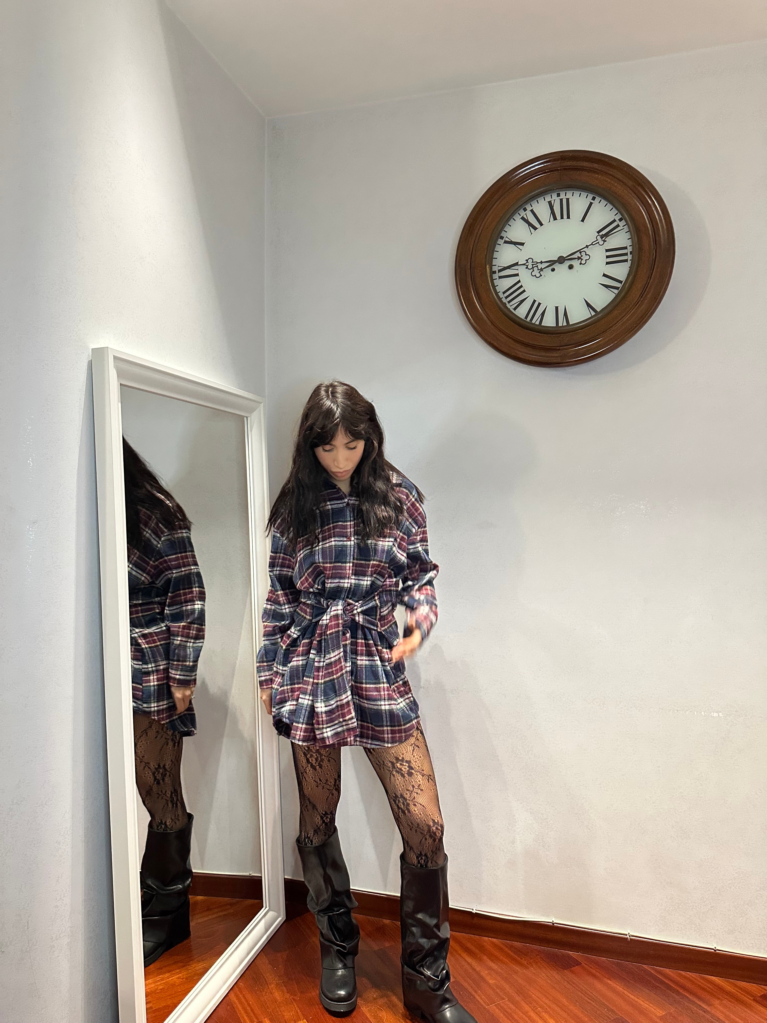 Dress Camicia Flanella