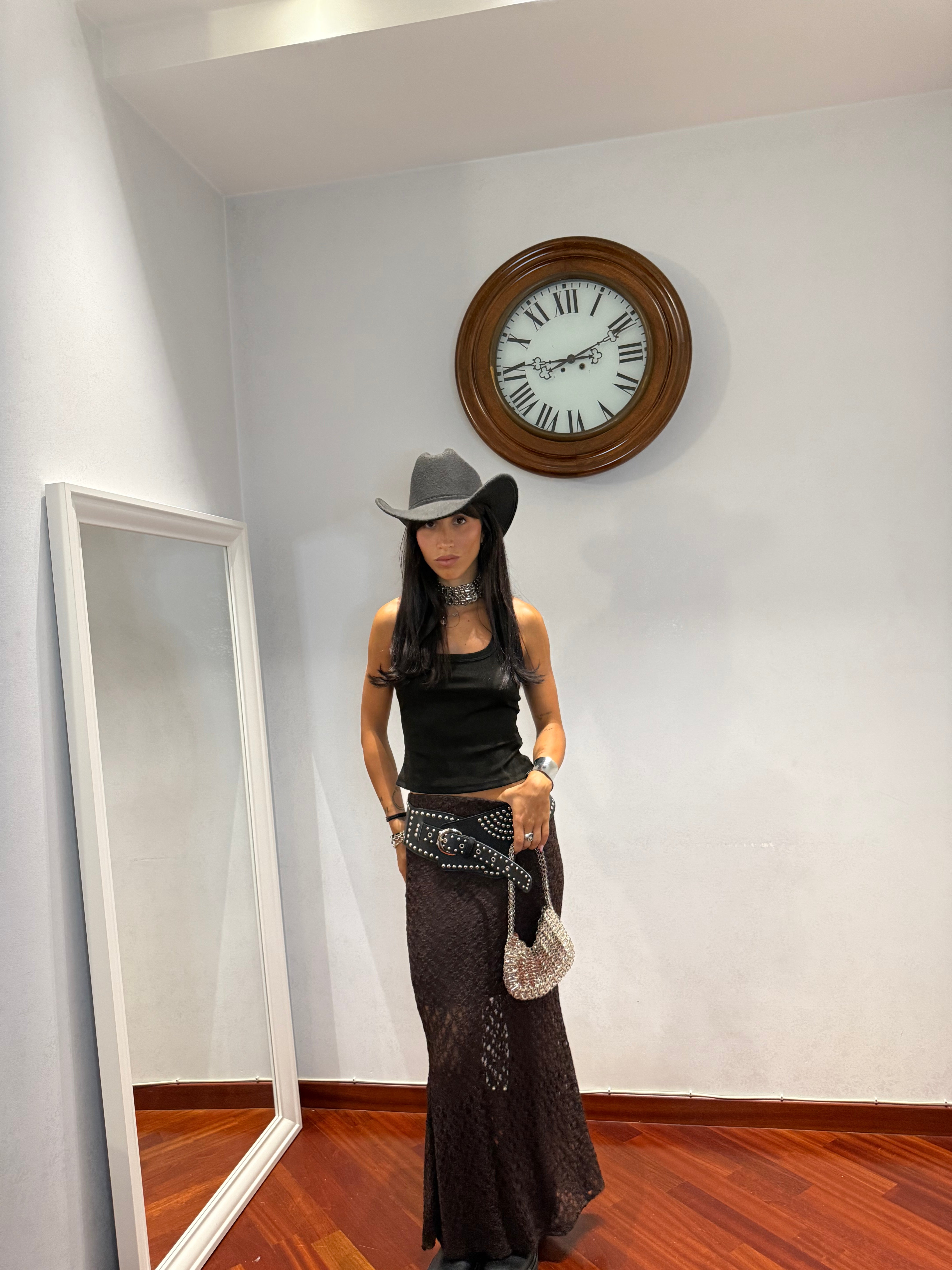 Gonna Pizzo (Vari Colori)