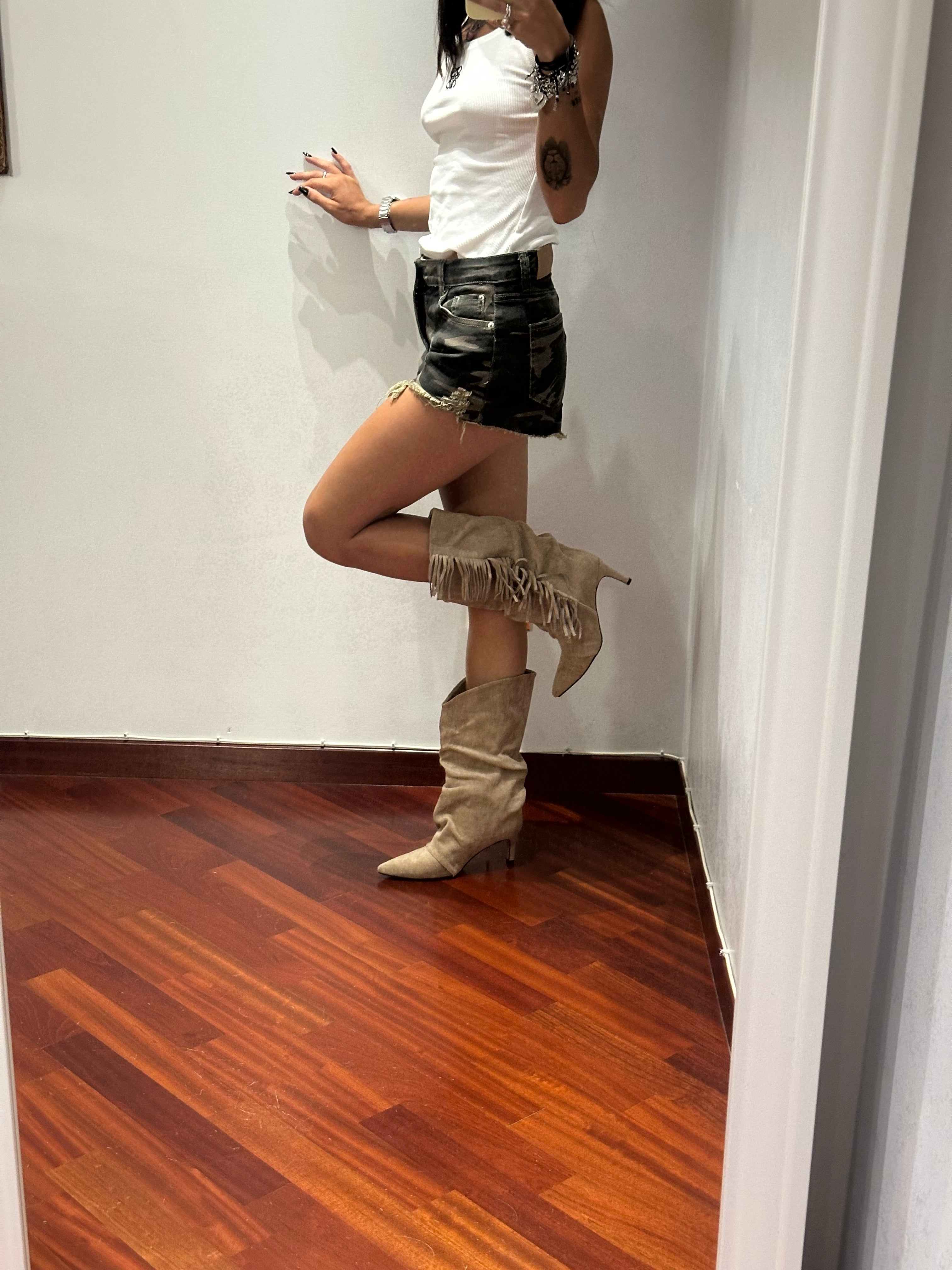 Fringed Boots