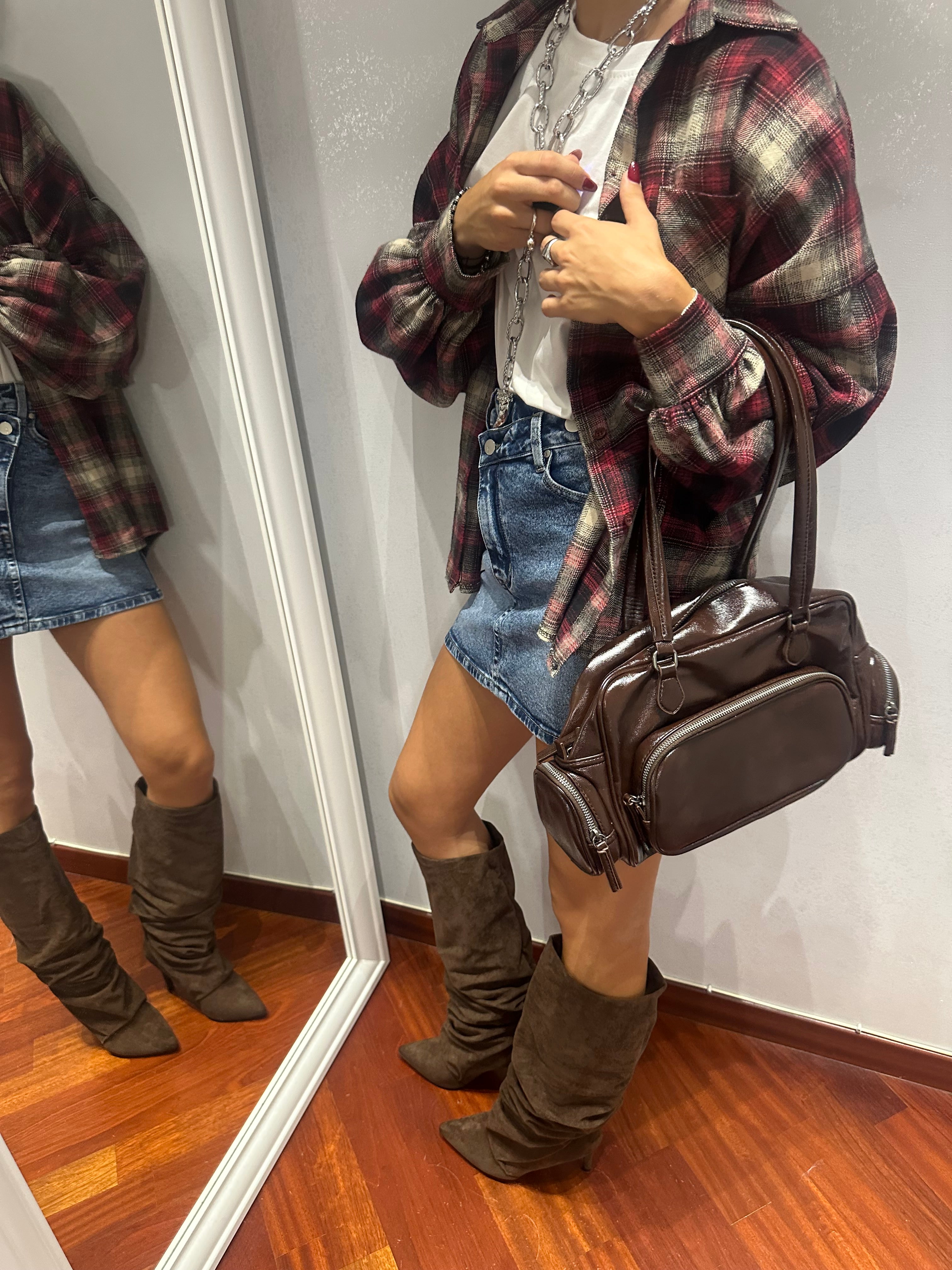 Heels Suede Brown