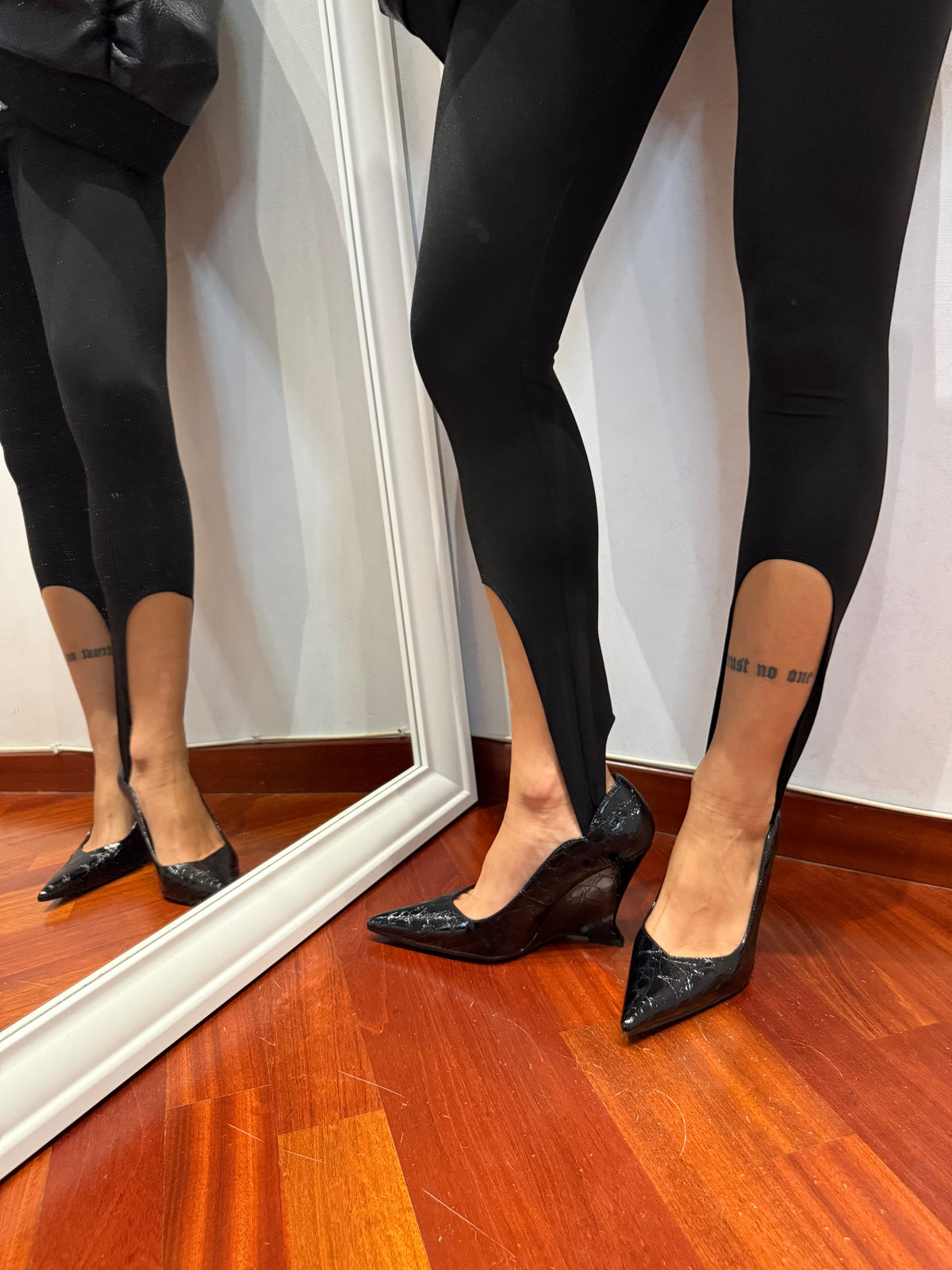 Décolleté Glossy Noir