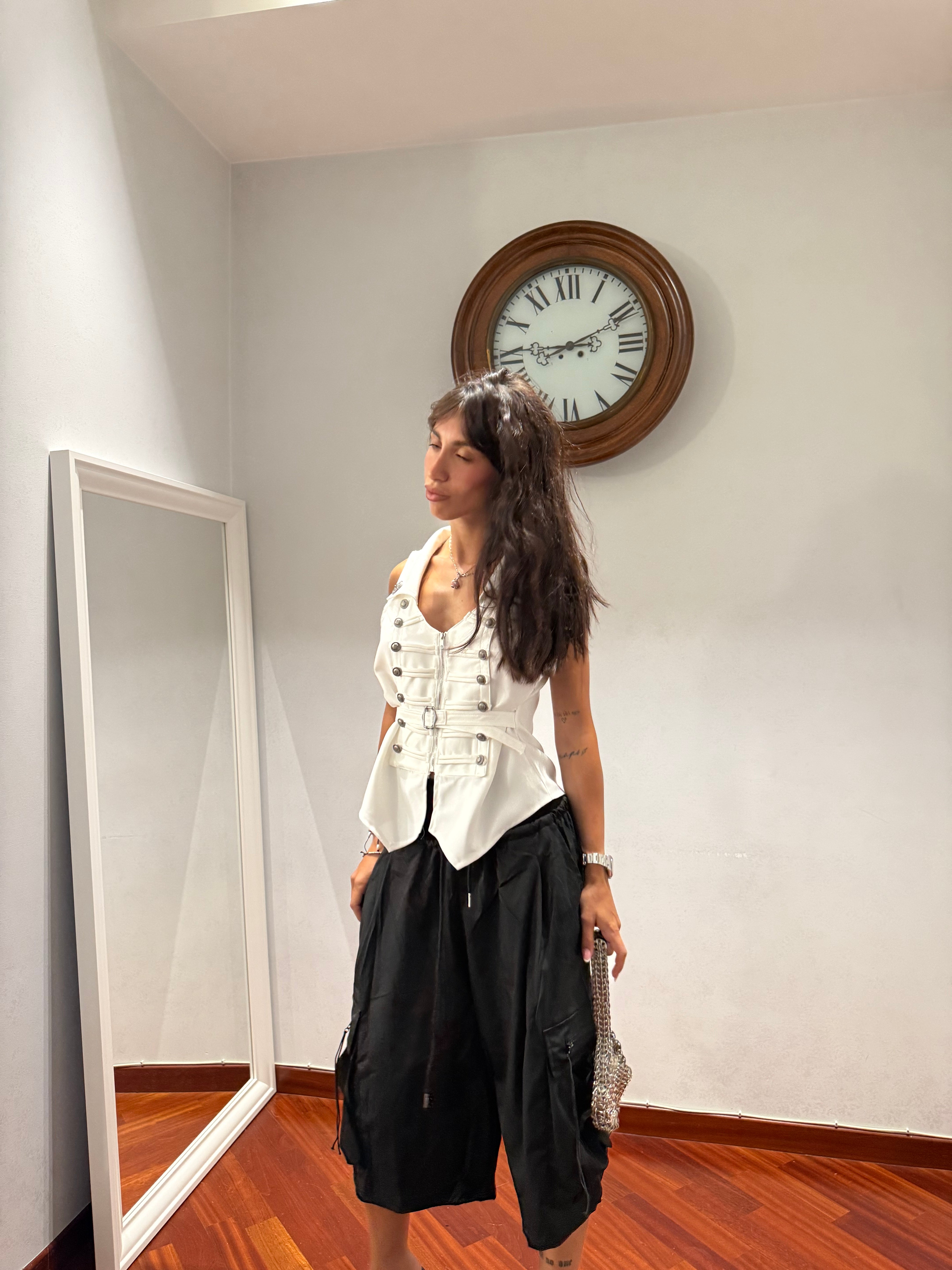 Gilet Napoleon Bianco
