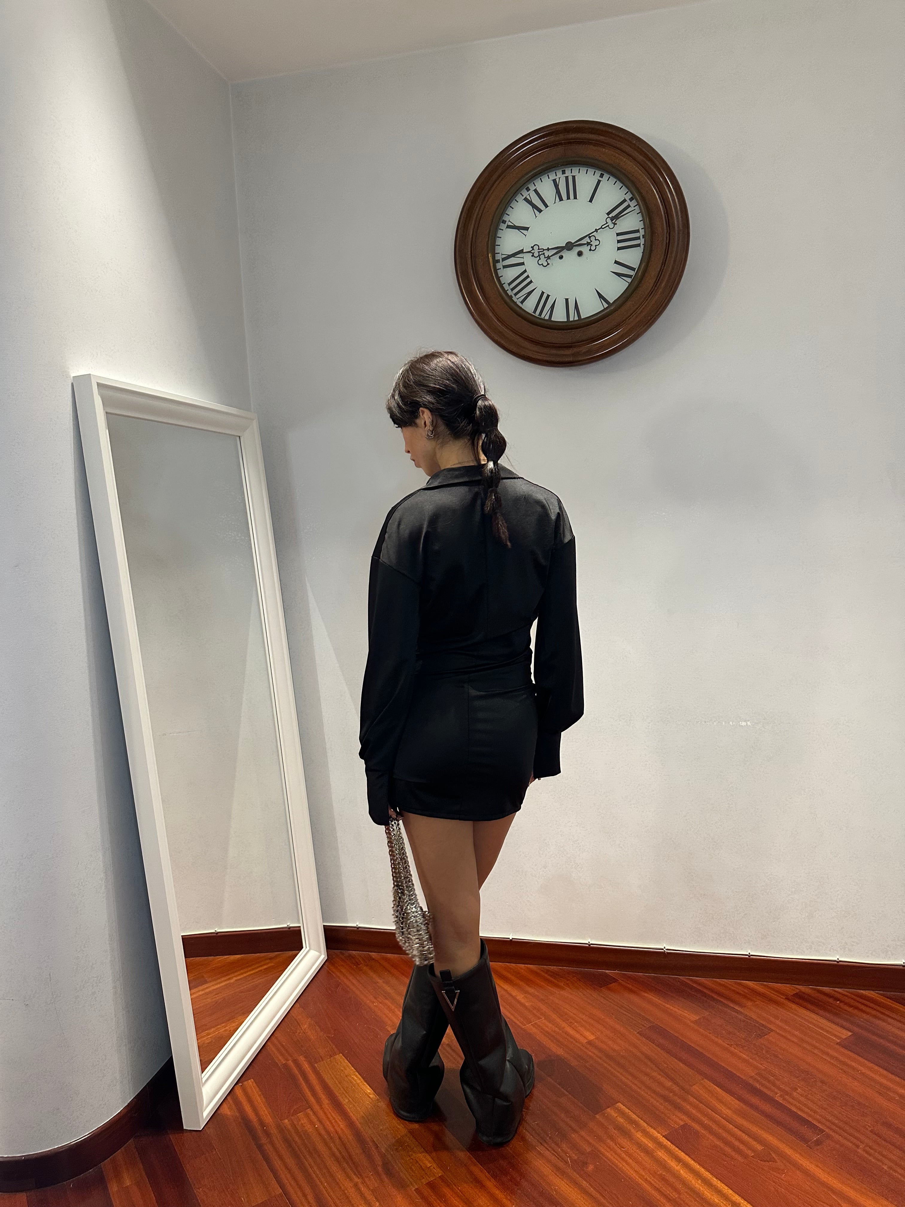 Dress Chemisier Black