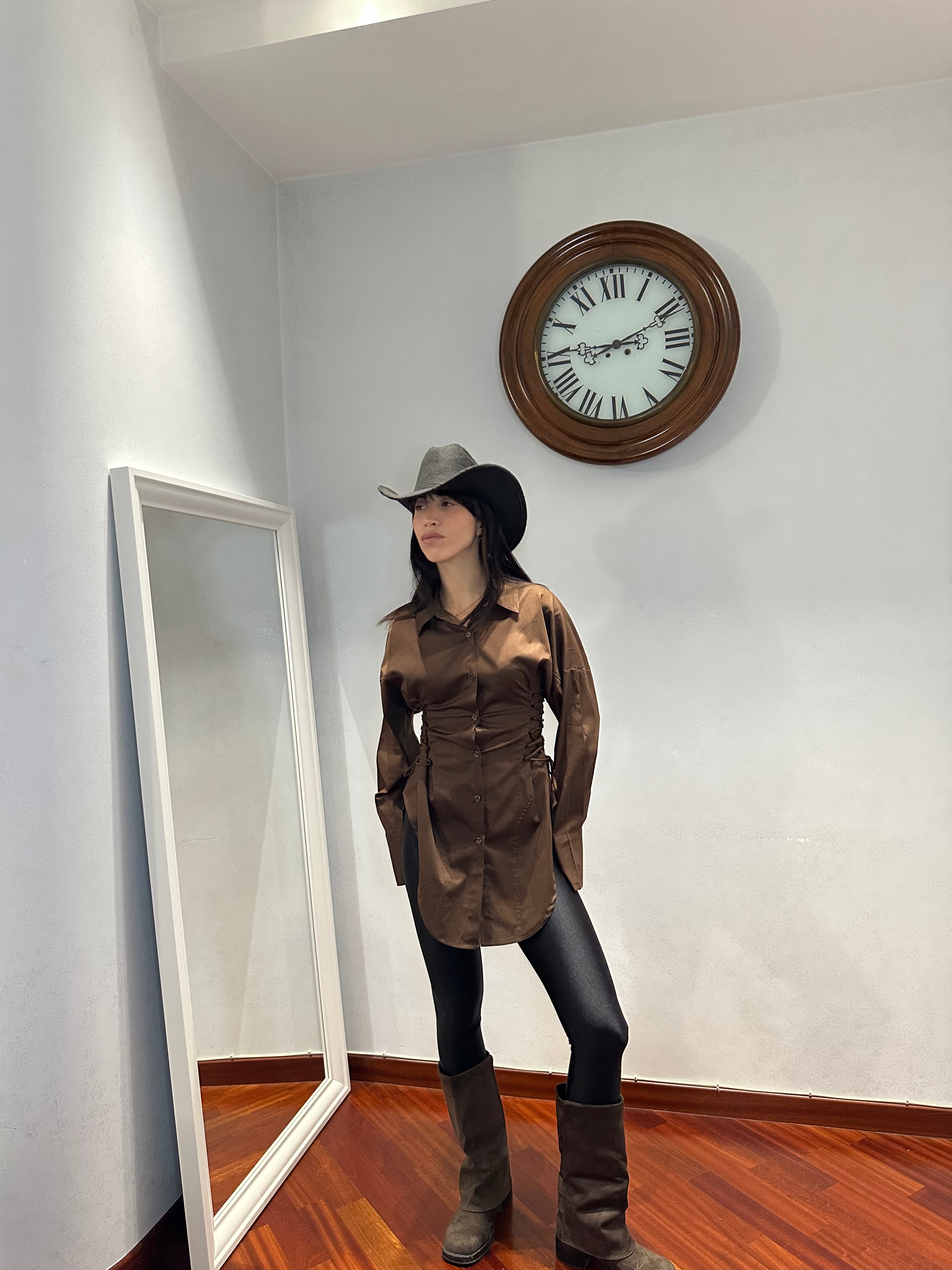 Camicia Intreccio Choco