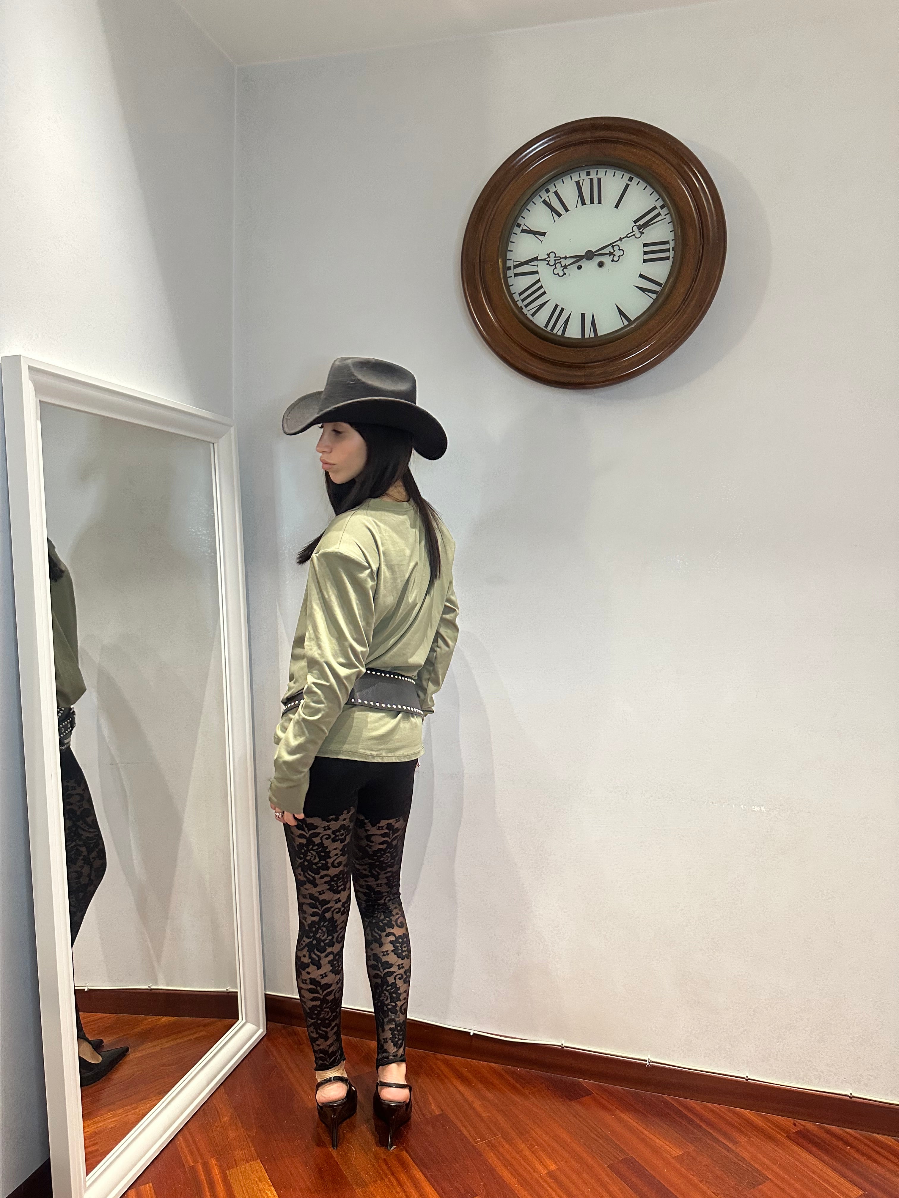 Leggins Contenitivo Pizzo