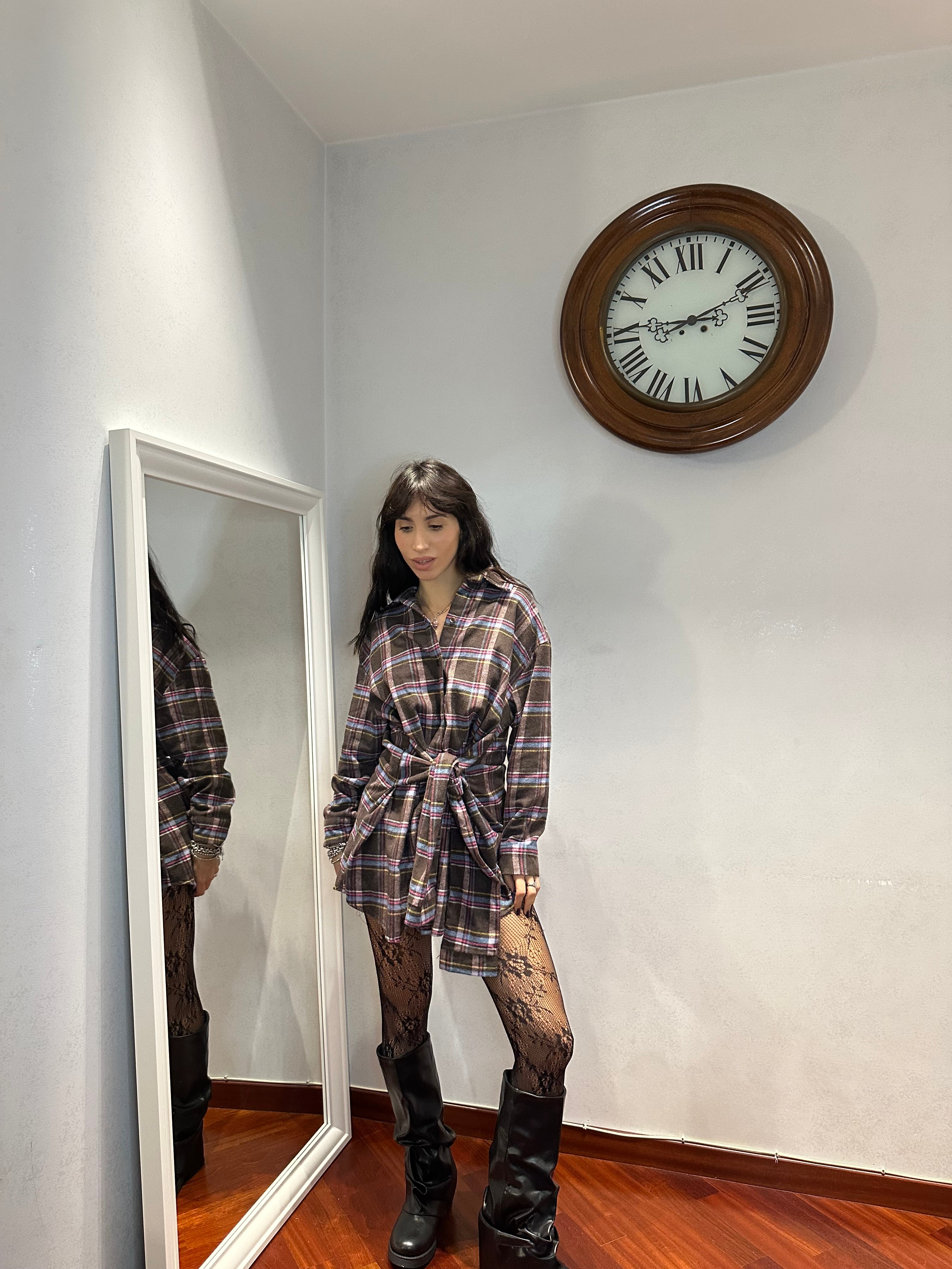 Dress Camicia Flanella