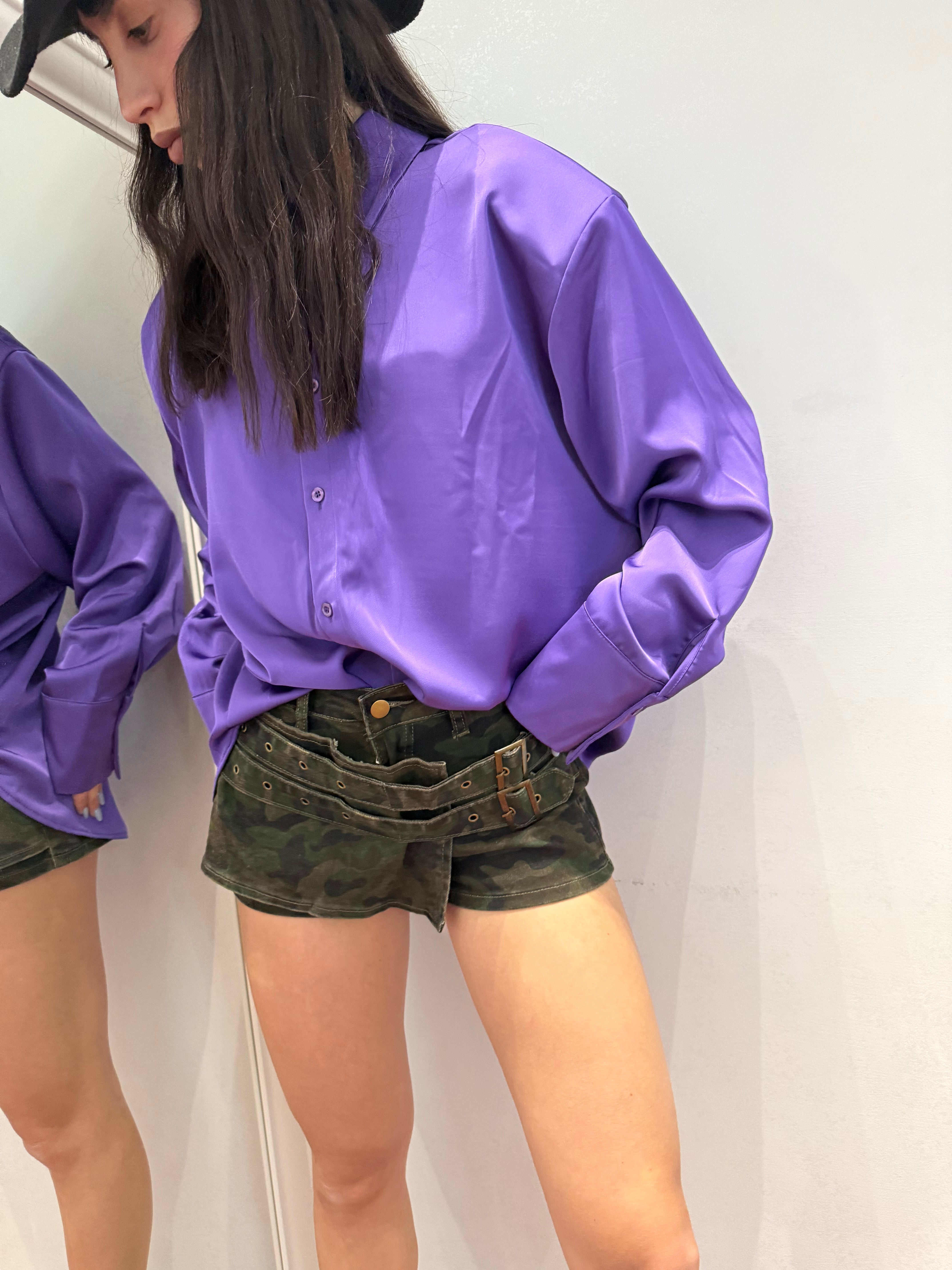 Short Camuflage Fibia