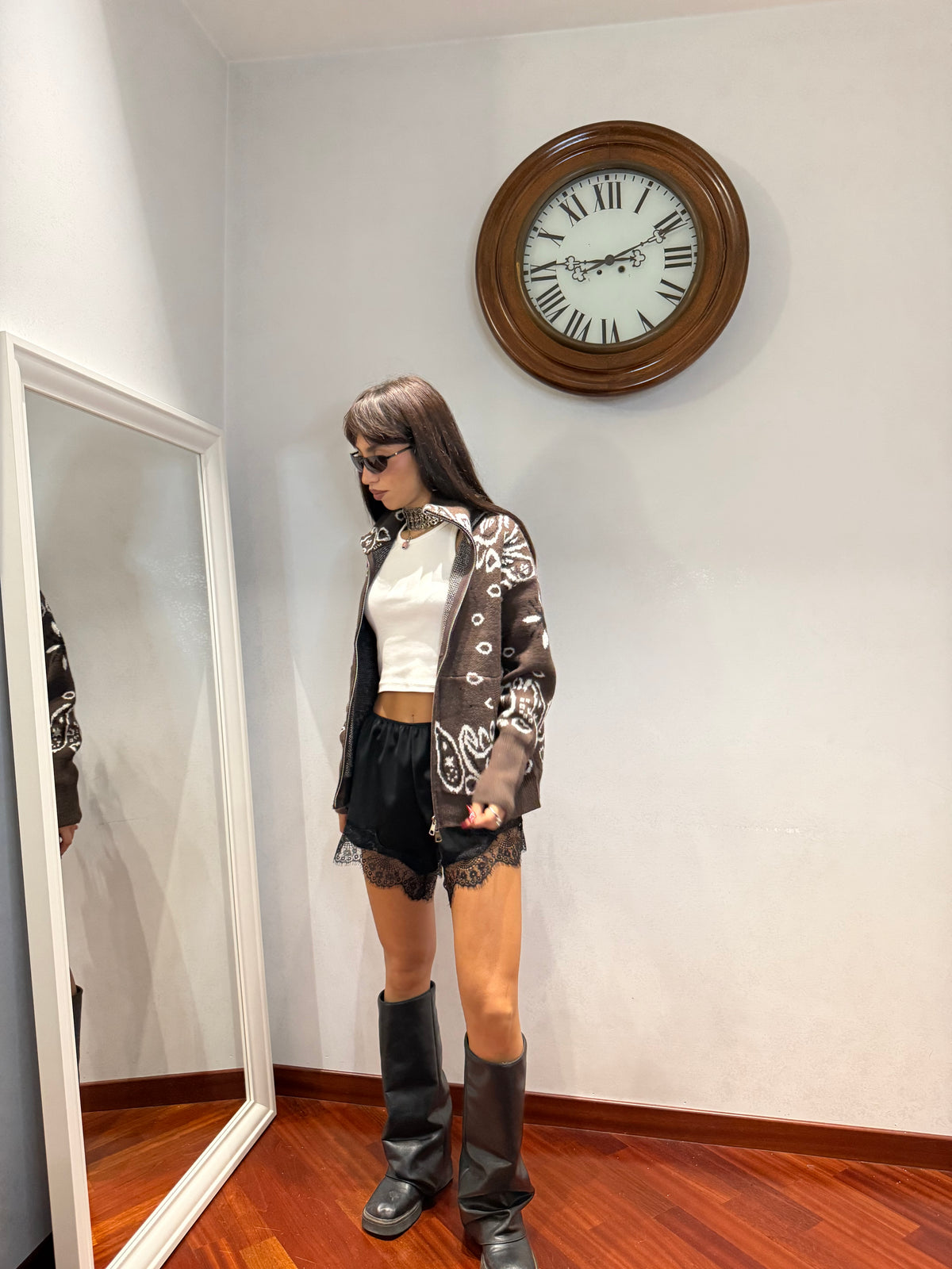 Pantaloncino SatinPizzo