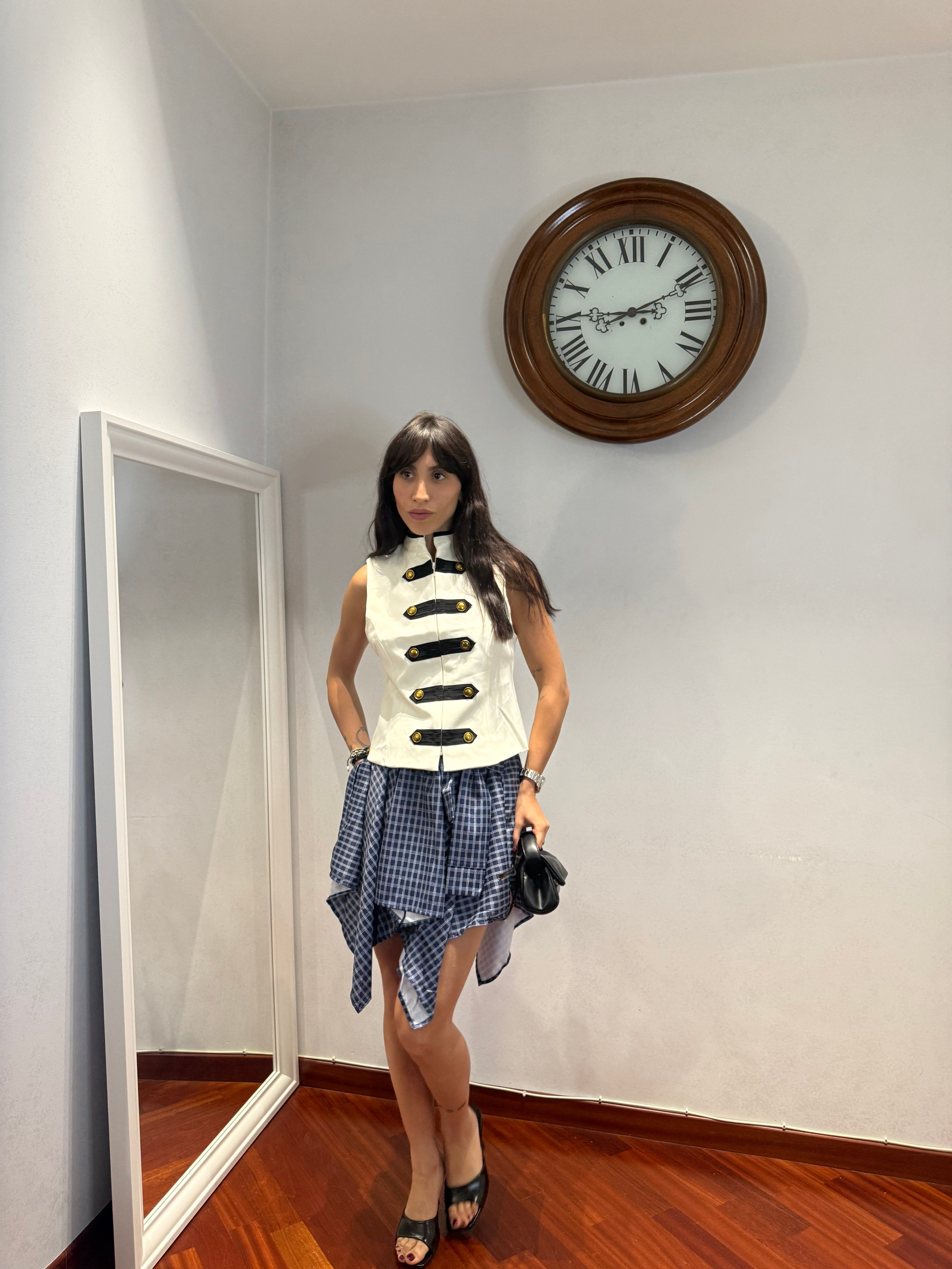 Napoleon Gilet Classy Bianco