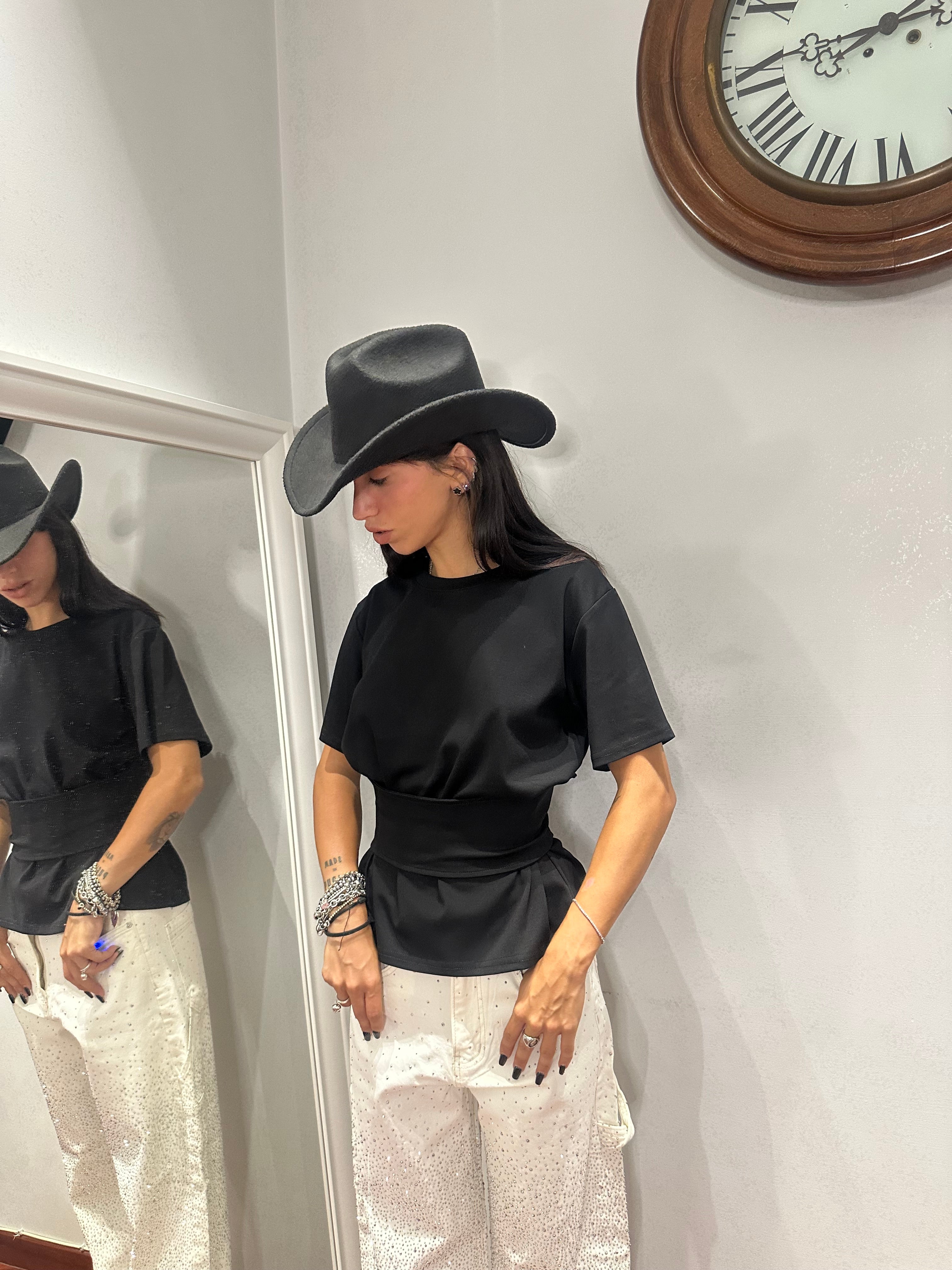 T-shirt Corsetto