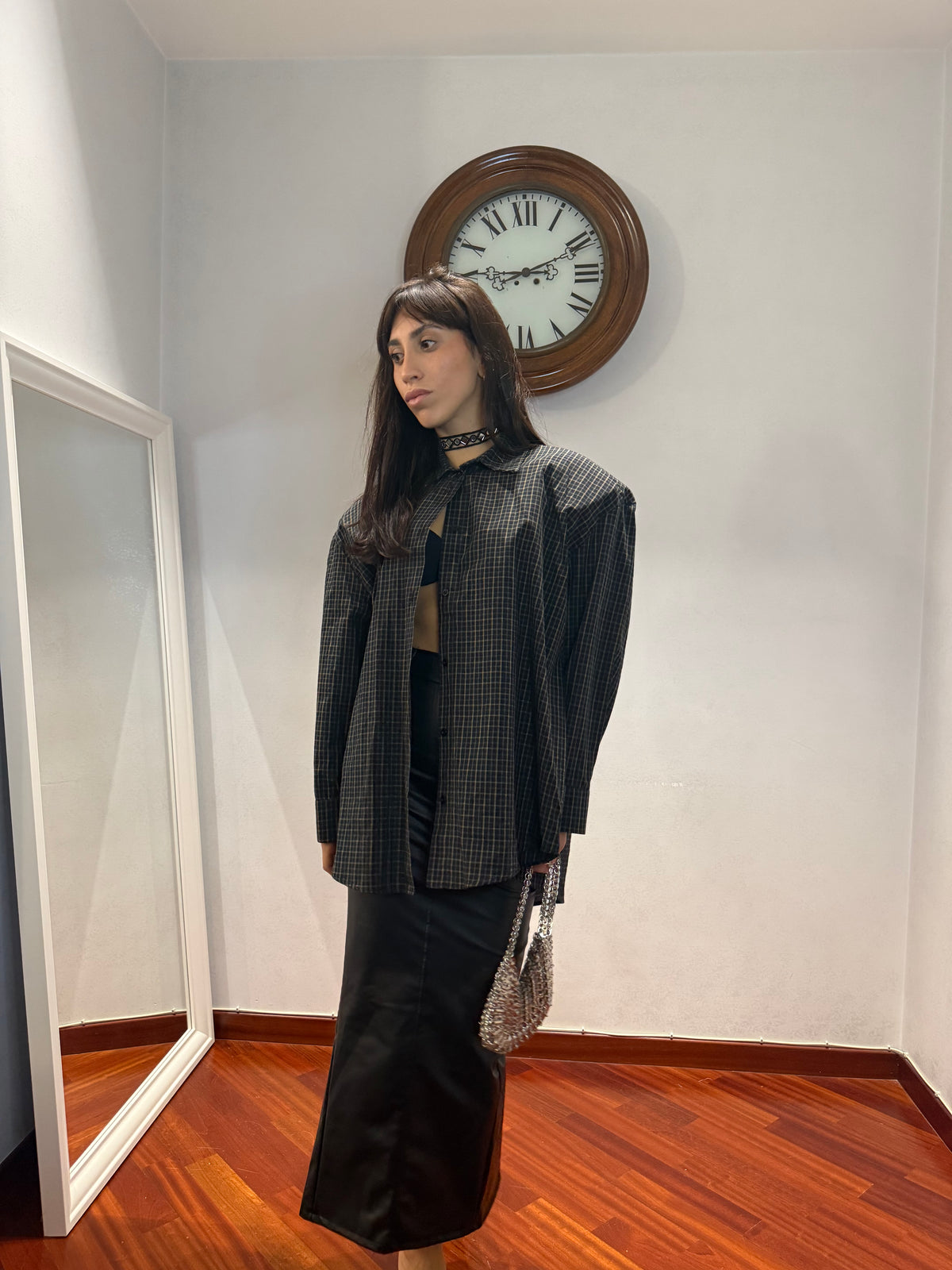 Camicia Tartan Spalline by Just West