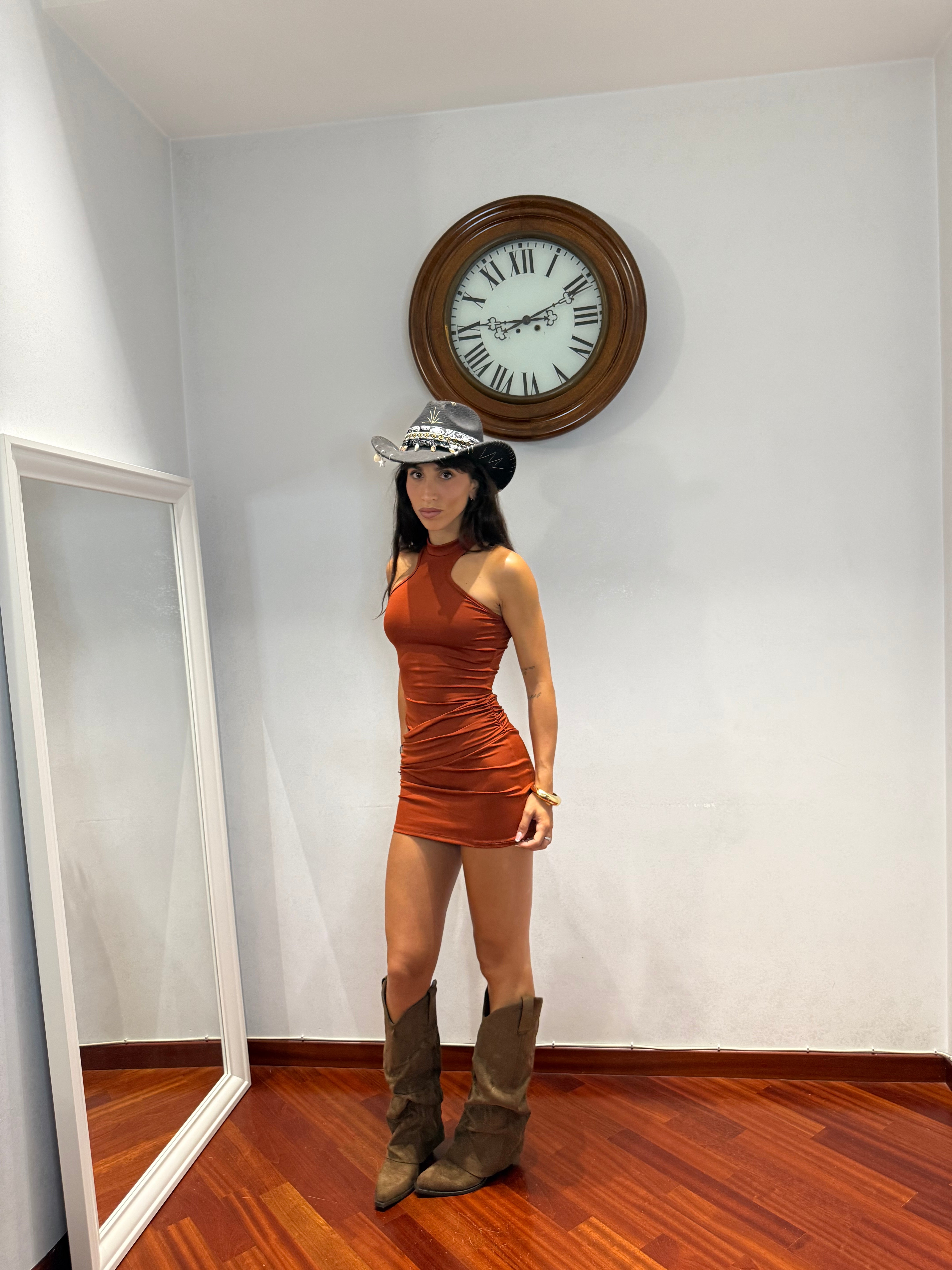 MiniDress Savana Ruggine