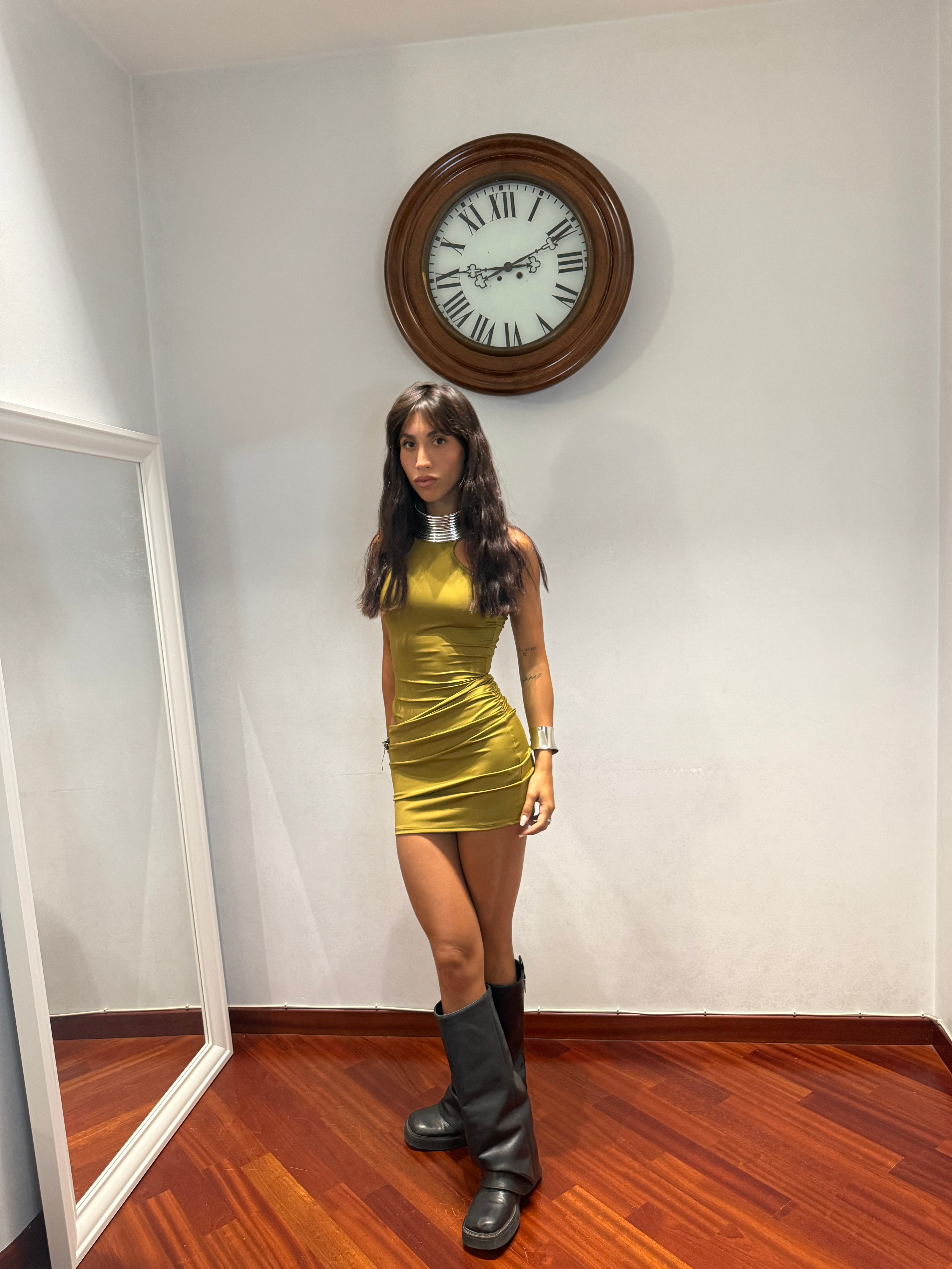 MiniDress Safari Olive Green