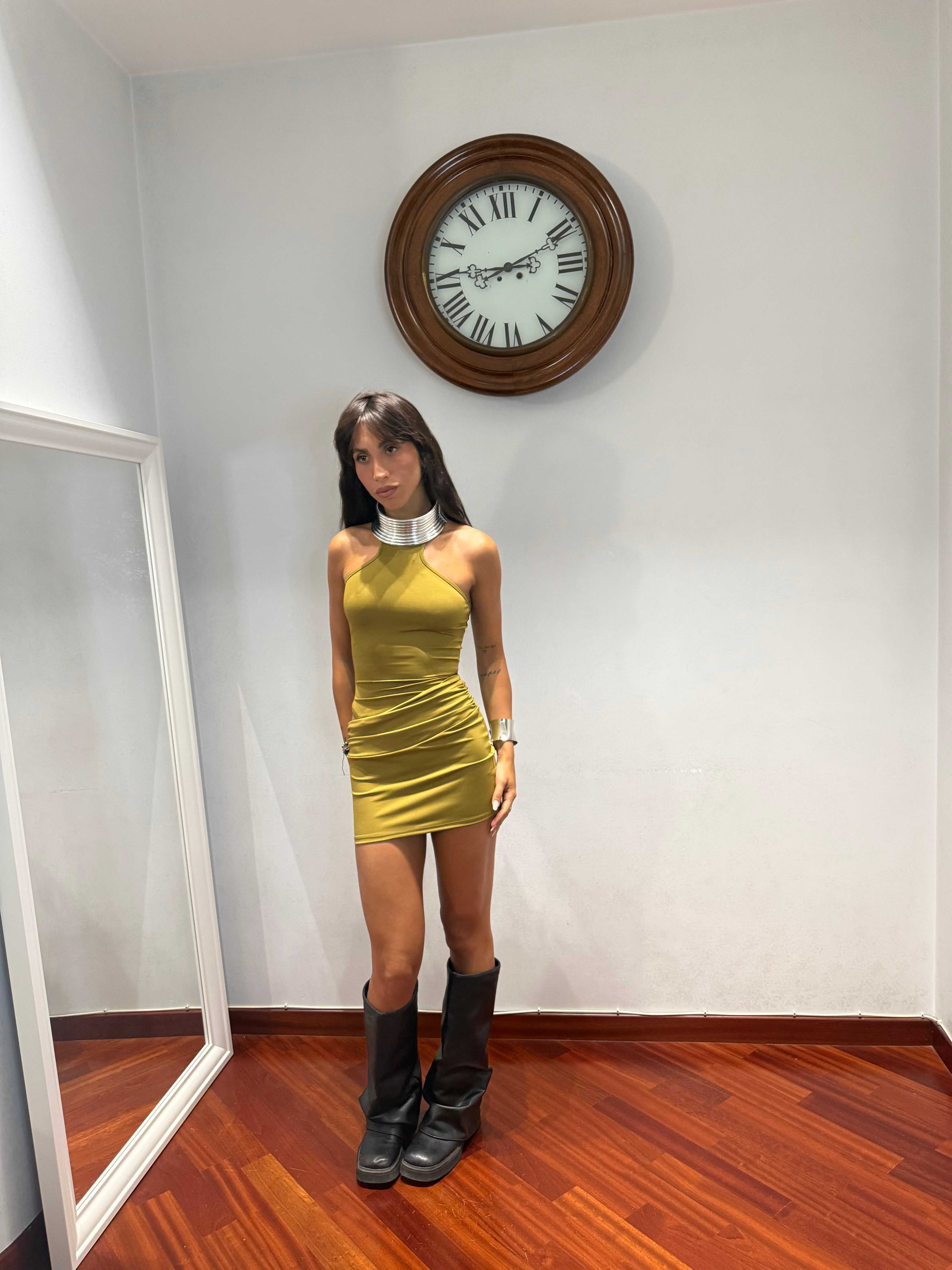 MiniDress Safari Olive Green