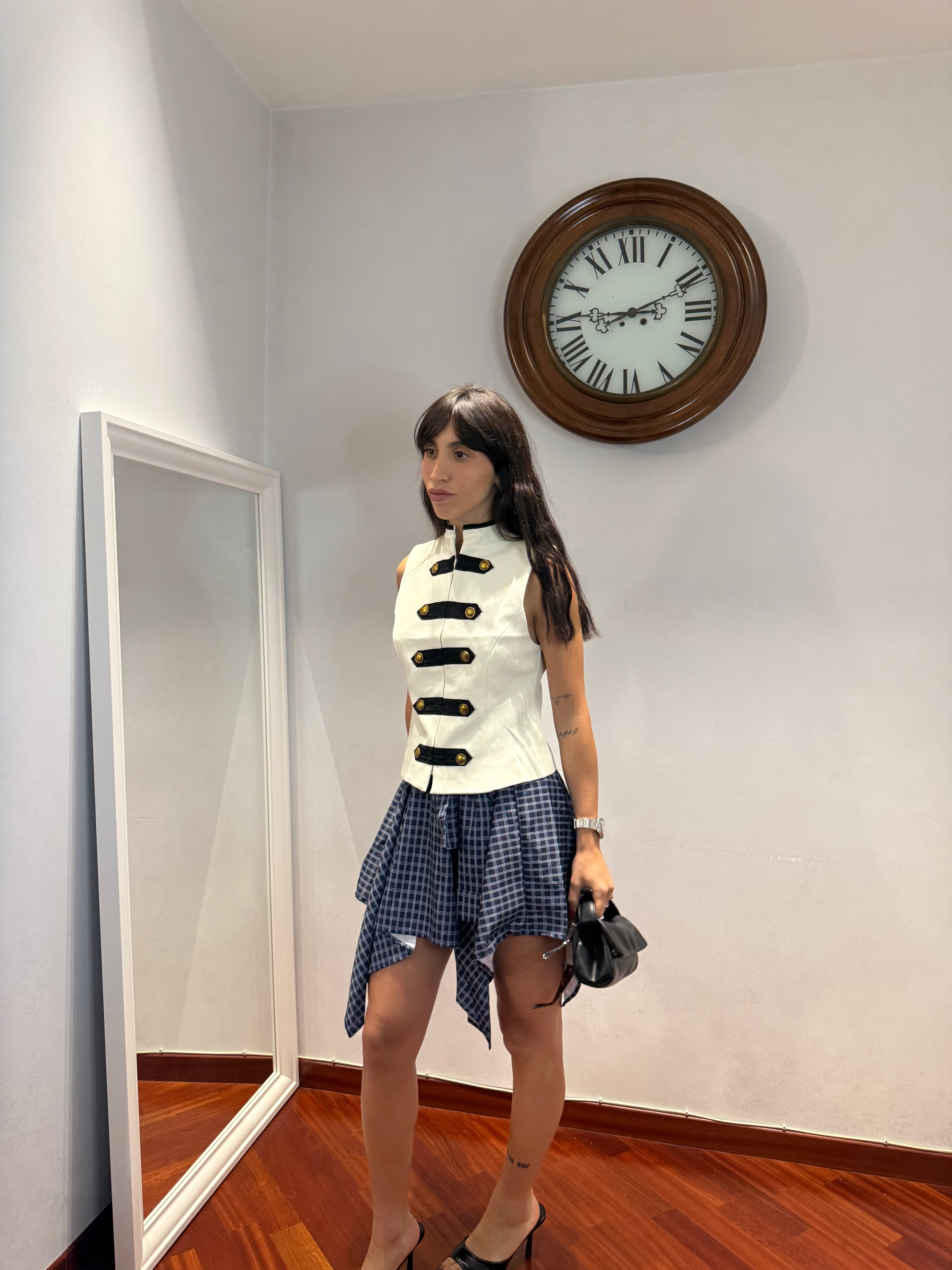 Napoleon Gilet Classy Bianco
