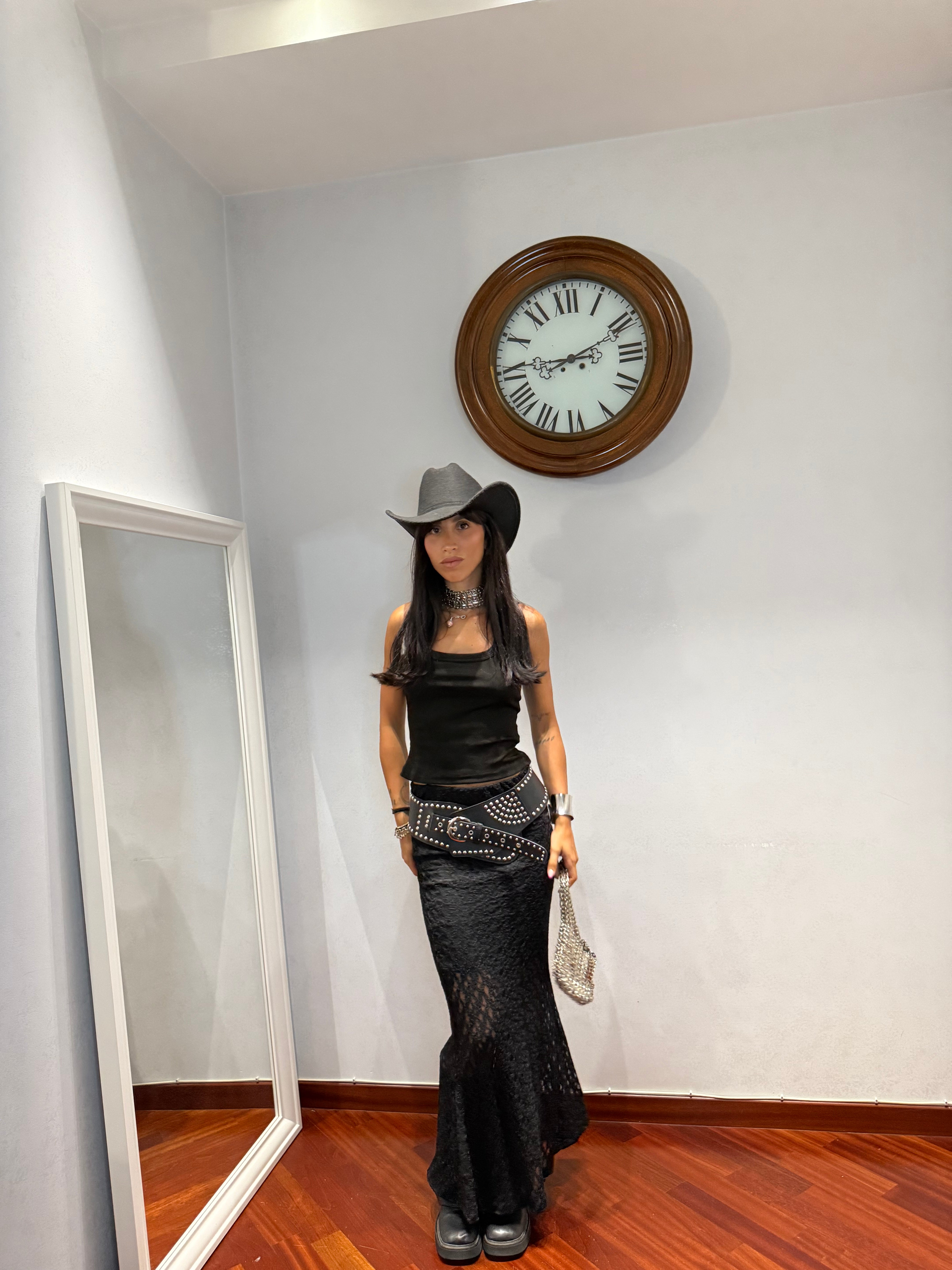 Gonna Pizzo (Vari Colori)